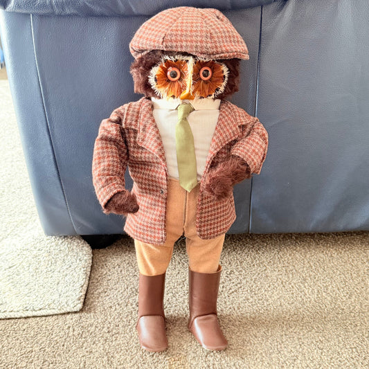 Vintage the london owl company owl collectible figure - figurines habit product