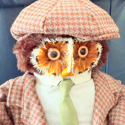 Vintage the london owl company owl collectible figure - figurines habit product