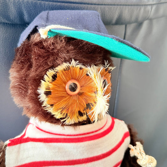 Vintage the london owl company yachtsman owl collectible figure - figurines habit product