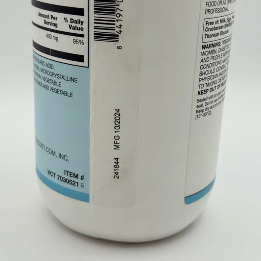 Vitacost magnesium citrate - 240 tablets - minerals health and wellness