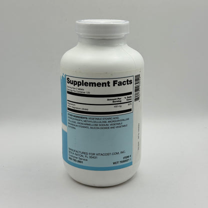 Vitacost magnesium citrate - 240 tablets - minerals health and wellness
