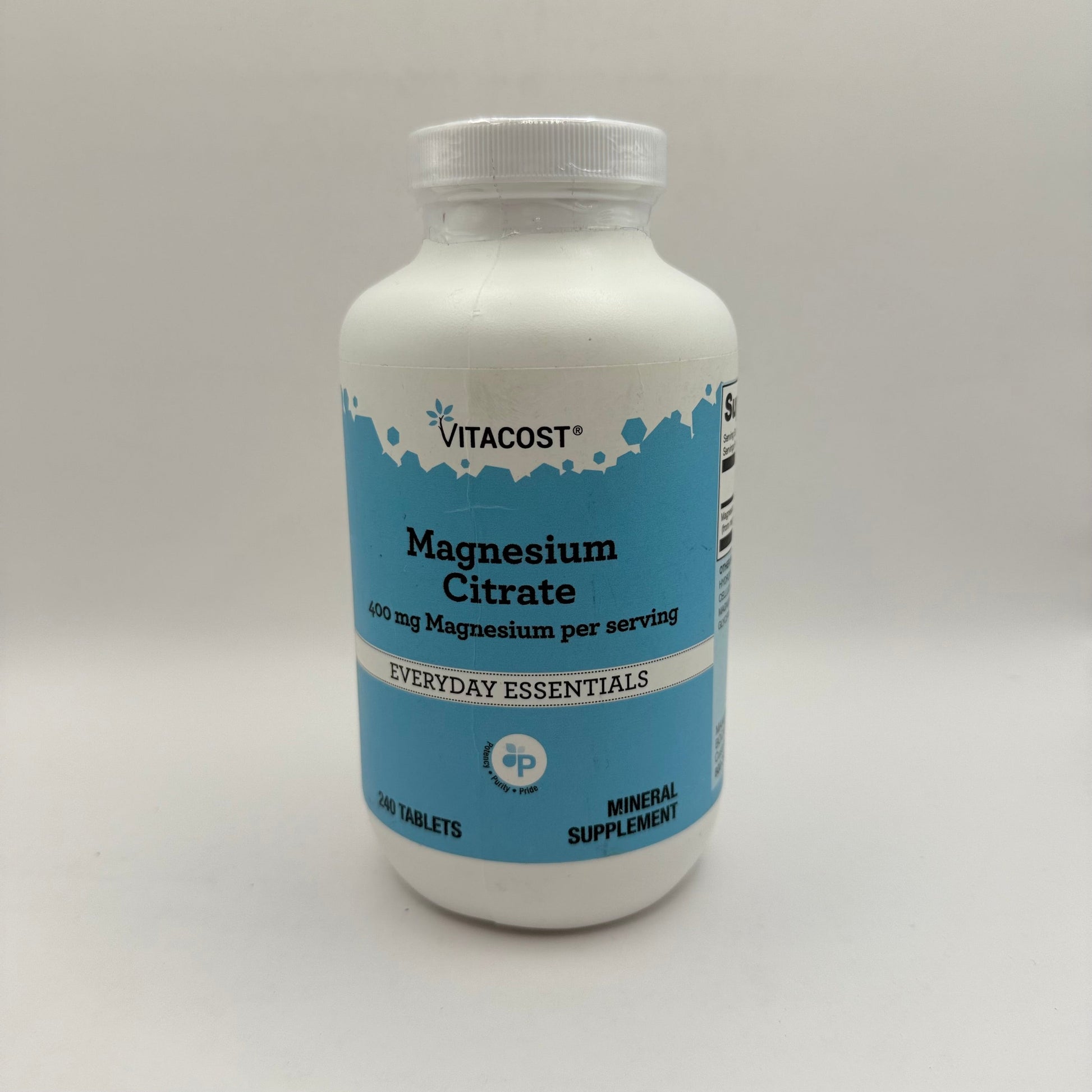Vitacost magnesium citrate - 240 tablets - minerals health and wellness