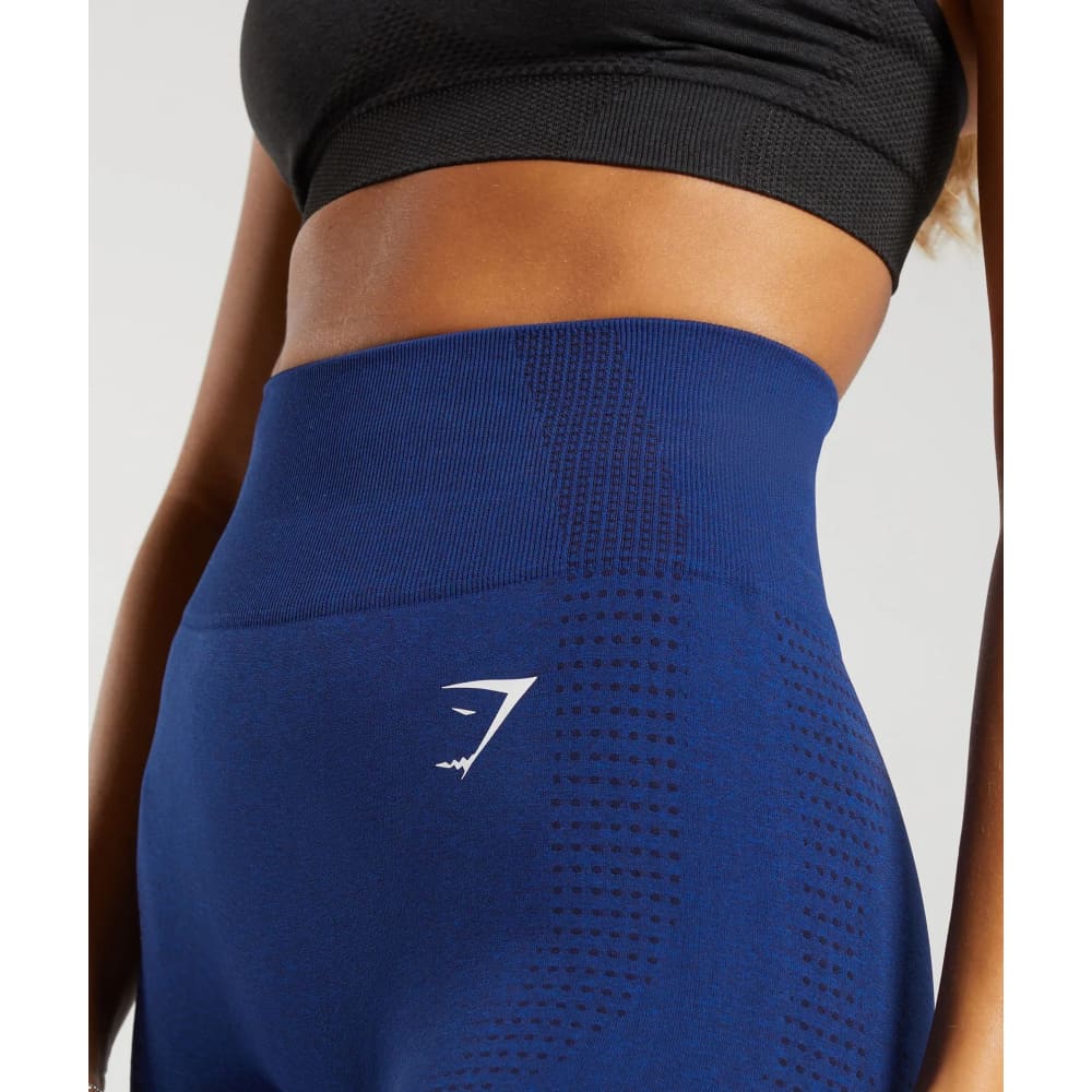 Gymshark size m vital seamless 2.0 shorts blue - shorts special categories women’s apparel