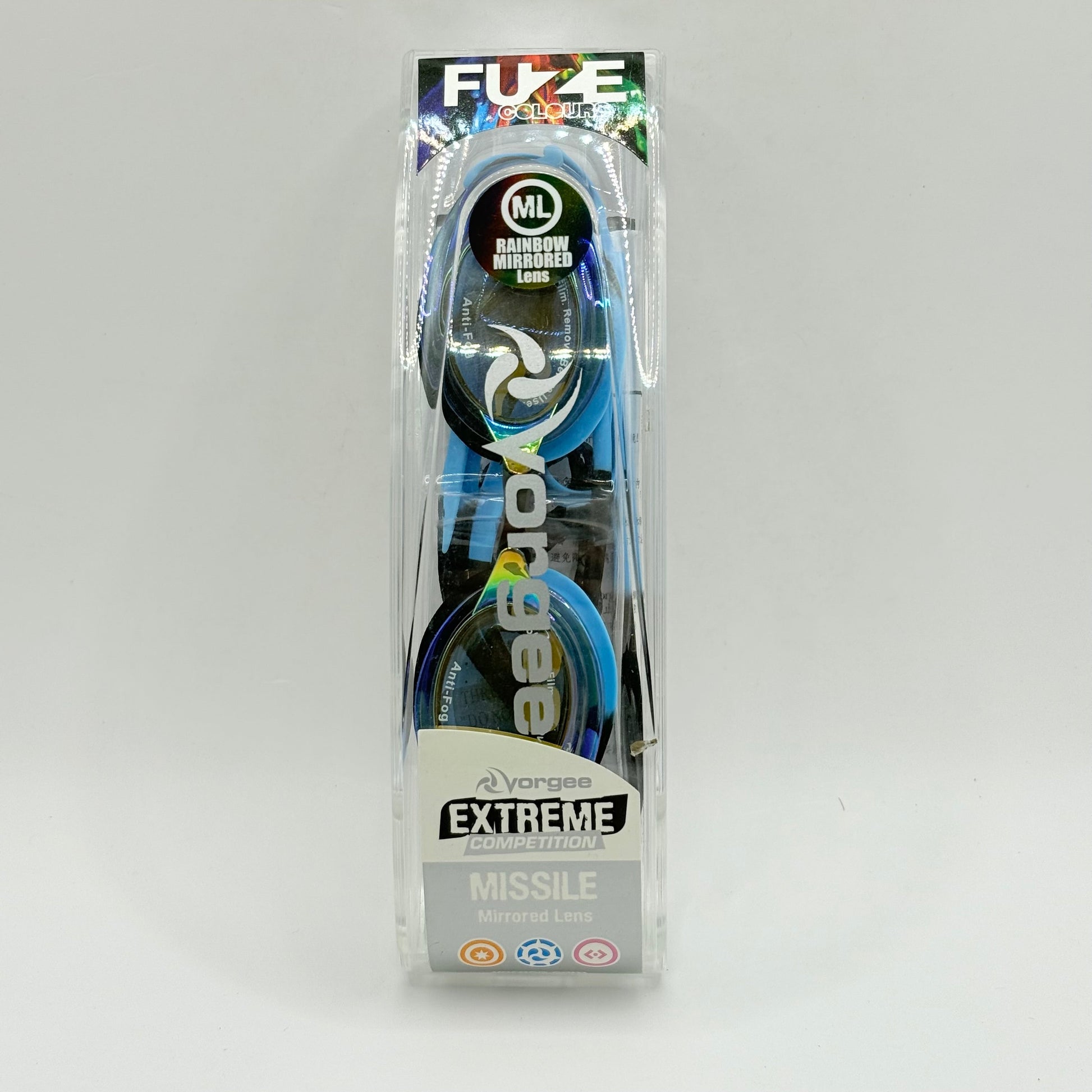 Vorgee missile fuze mirror lensed goggles - swim goggles & masks what’s new sports