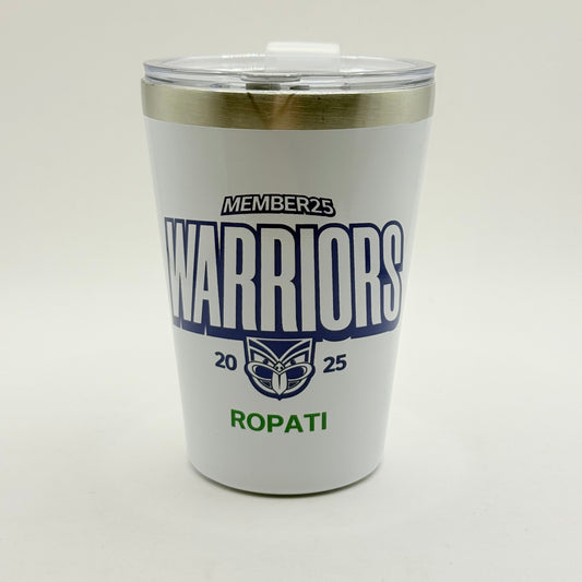 Warriors member25 ropati tumbler – white - tumblers what’s new home&living materials