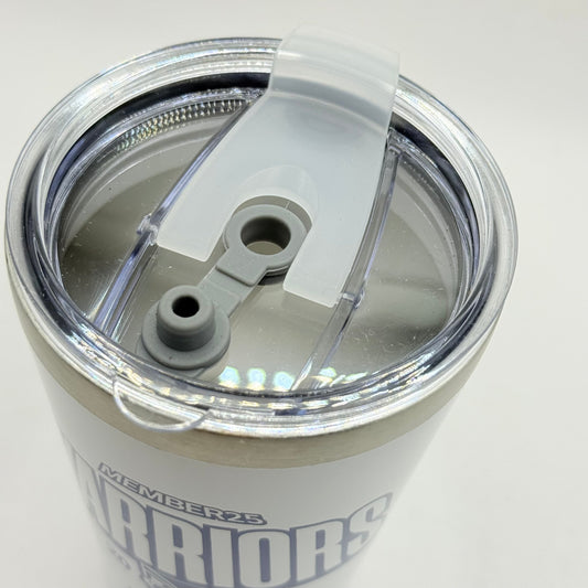 Warriors member25 ropati tumbler – white - tumblers what’s new home&living materials