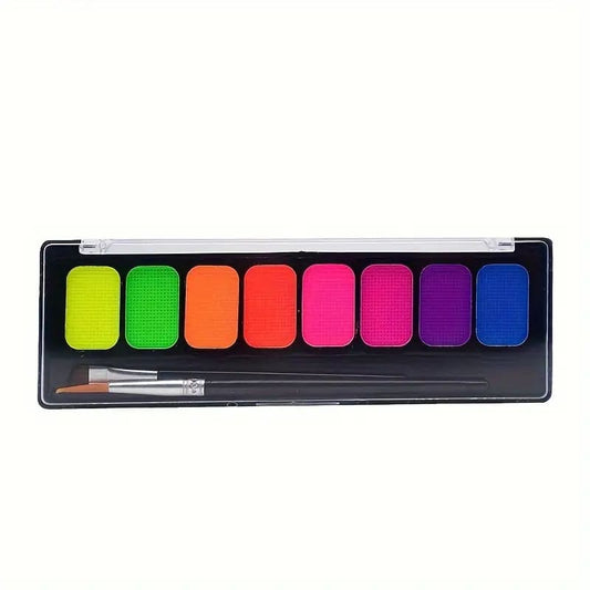 8-color water-soluble makeup / face paint palette - costume & stage makeup women’s beauty product