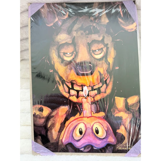 Primal arc fnaf springtrap print - a4 - visual artwork home&living materials