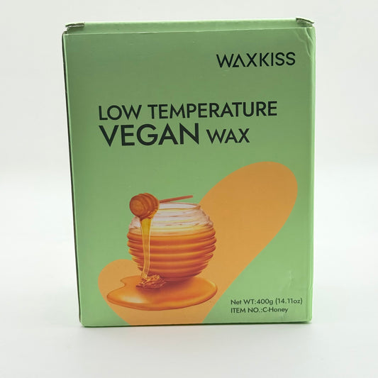 Waxkiss low temperature vegan wax - 400g - waxing kits & supplies health and wellness