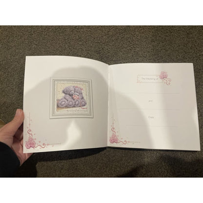 Carte blanche me to you wedding guest book - print books seasonal & holidays decorations - wedding supplies seasonal &