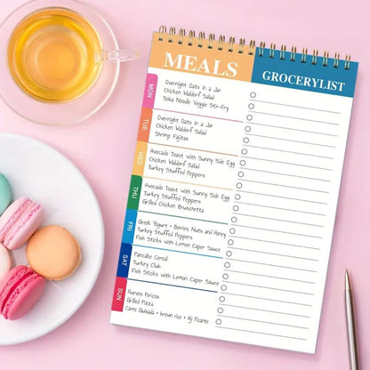 Meal planning notebook - organizers home&living materials