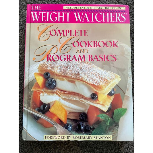 Weight watchers complete cookbook and program basics | classic healthy recipes & tips - print books book - condition: