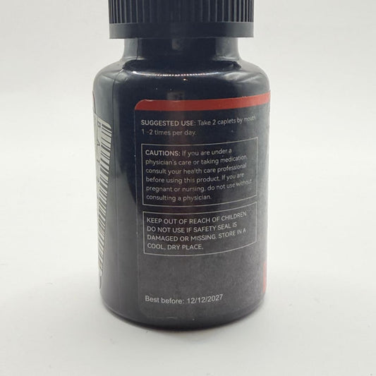 Welnessways prime test testosterone booster – 60 capsules | best before: 12 dec 2027 | brand new & sealed - herbal
