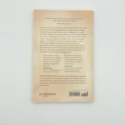 When christians disagree by tim cooper | exploring unity through historical division | great condition - print books
