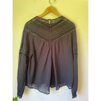 Whistle cotton lace top – size 10 (brand new cut-label) - blouses blouse - bnew label cut branded clothing - clothing &