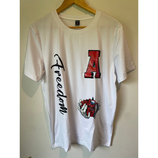 Shein printed tee - size medium - clothing tops clothing & fashion - men - t-shirt - tops men’s apparel