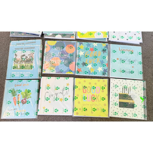 Wholesale bulk lot 81x john sands large format gift cards rrp $1115 - greeting cards crafts