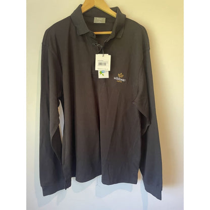 Wildbean cafe uniform top – size 2xl | brand new workwear shirt - polos clothing & fashion - long sleeve - tee - top