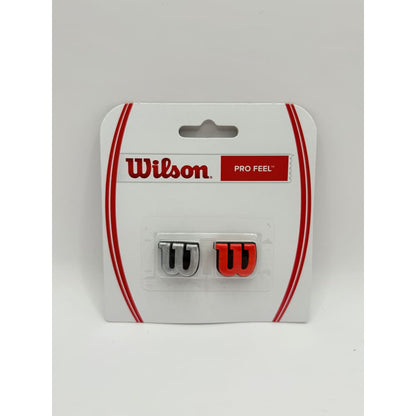 Wilson pro feel dampener – 2 pack | vibration reduction for tennis rackets – brand new - racket vibration dampeners
