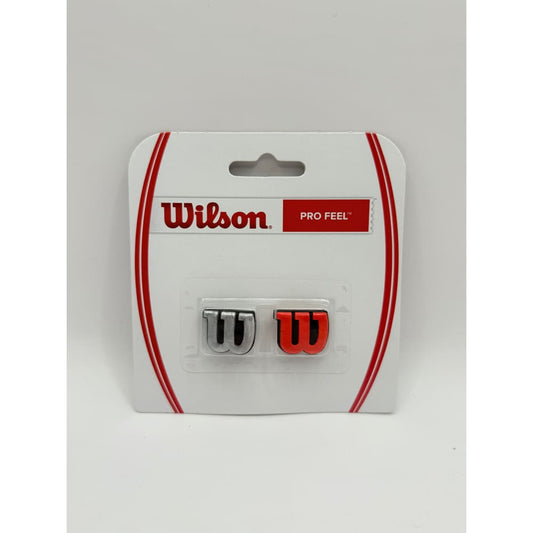 Wilson pro feel dampener – 2 pack | vibration reduction for tennis rackets – brand new - racket vibration dampeners