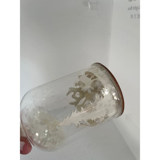 Winter wonderland glass dome ornament | serene woodland scene – brand new - holiday ornaments christmas decorations