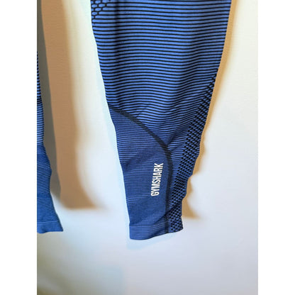 Gymshark size s pastel blue sport seamless leggings - activewear pants bottom women’s apparel