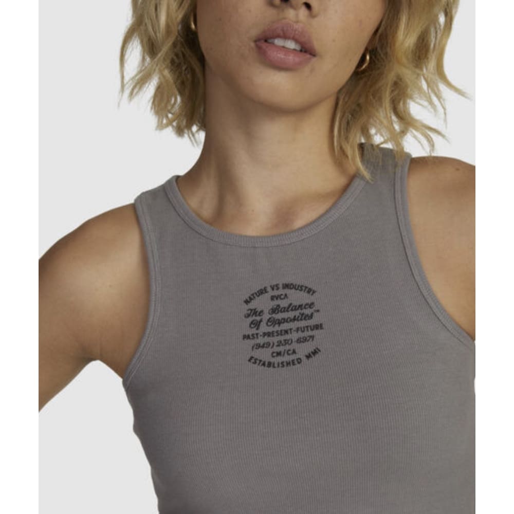 Rvca size 14 canteen staple tank - clothing & fashion - top - top tank women’s apparel