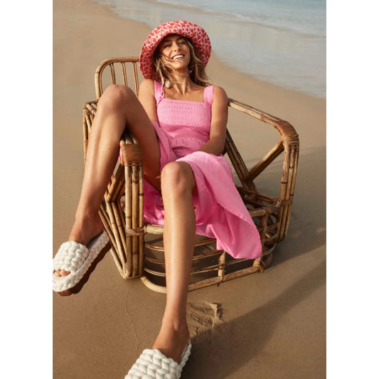 Seafolly size m faithful midi pink - dresses top women’s apparel