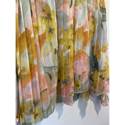 Shein floral stand shift blouse size s - clothing tops blouse - clothing & fashion - long sleeve - top women’s apparel