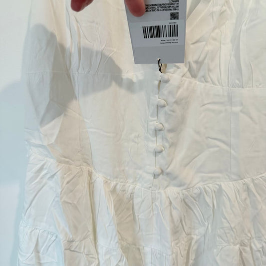 Princess polly size 14 halcyon romper white - one-pieces top women’s apparel