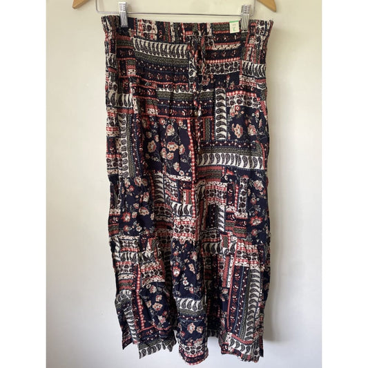 Bnwt millers size l volume tiered rayon skirt - l/14 - skirts bottom - clothing & fashion - skirt - skirts women’s