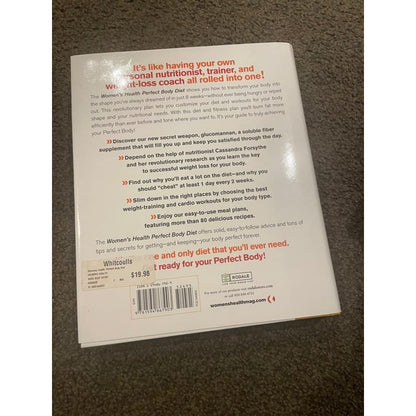 Women’s health perfect body diet | hardcover with jacket – excellent condition - print books book - condition: used