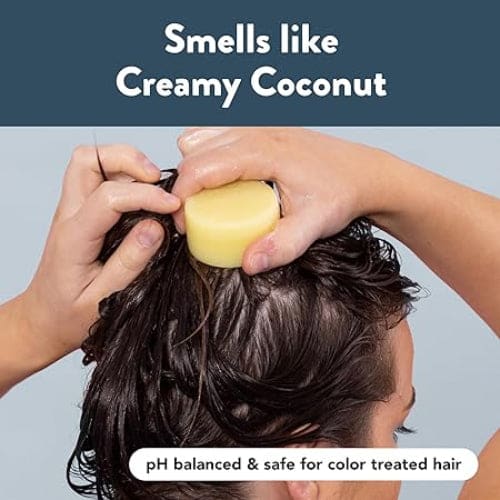 Ethique wonderbar lightweight solid conditioner bar for oily to balanced hair - conditioners health and wellness