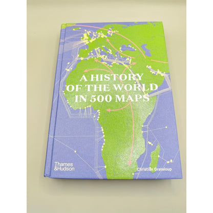 A history of the world in 500 maps by christian grataloup - print books printed media