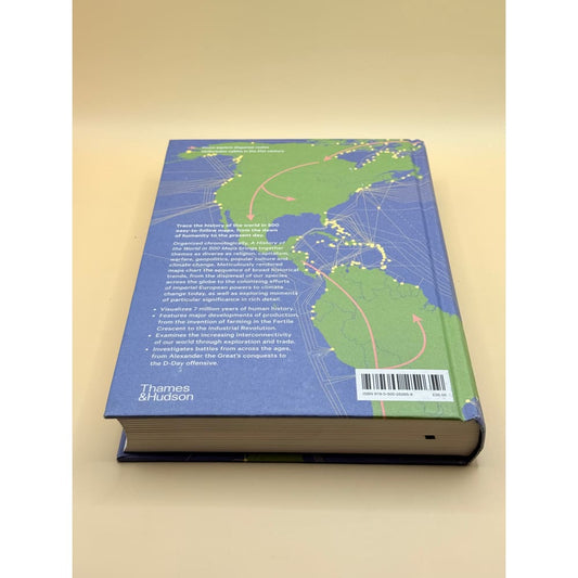 A history of the world in 500 maps by christian grataloup - print books printed media