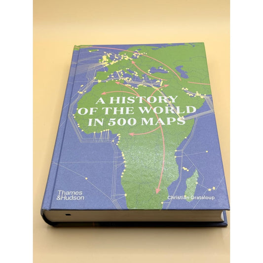 A history of the world in 500 maps by christian grataloup - print books printed media