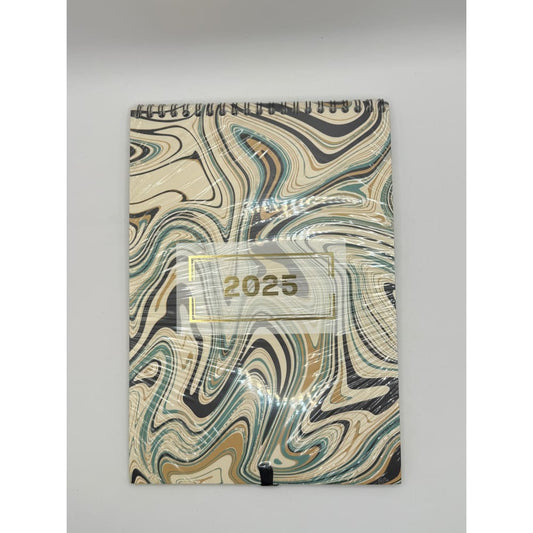 Ws 2025 marbled wall calendar - wall calendars stationery