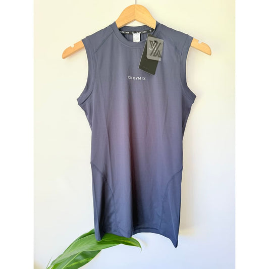 Xexymix xt2109f size m base tech sleeveless training top in navy – brand new with tag - tank tops top women’s apparel