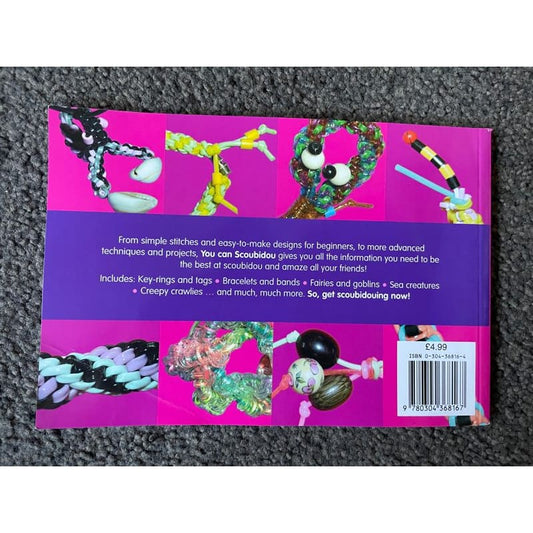 You can scoubidou *as new* - print books book - craft - crafts - diy printed media