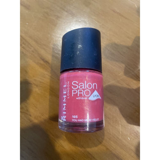 Rimmel london salon pro nail polish - you had me at hello - nail polishes nail - nail care - nail polishes women’s