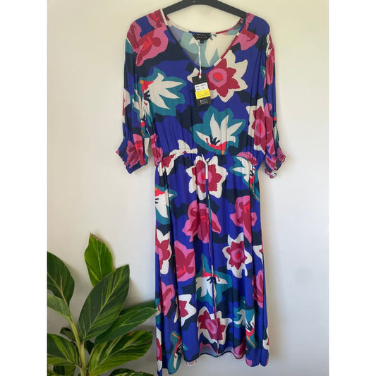 Zafina eliza flower dress – size 10 – brand new – rrp $239 - dresses clothing & fashion - designer clearance - dresses