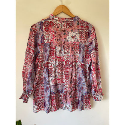 Zafina size 10 tops - blouses blouse - clothing & fashion - designer clearance - top women’s apparel
