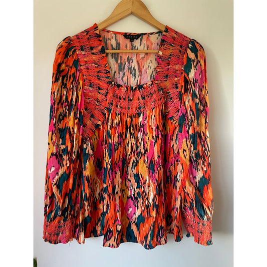 Zafina size 10 top - blouses blouse - clothing & fashion - designer clearance - top women’s apparel