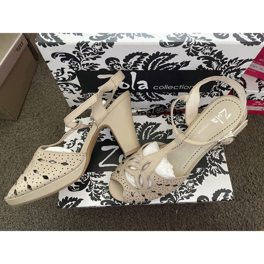 Zola collection size 39 leather heels - heels clothing & fashion - heels women’s shoes