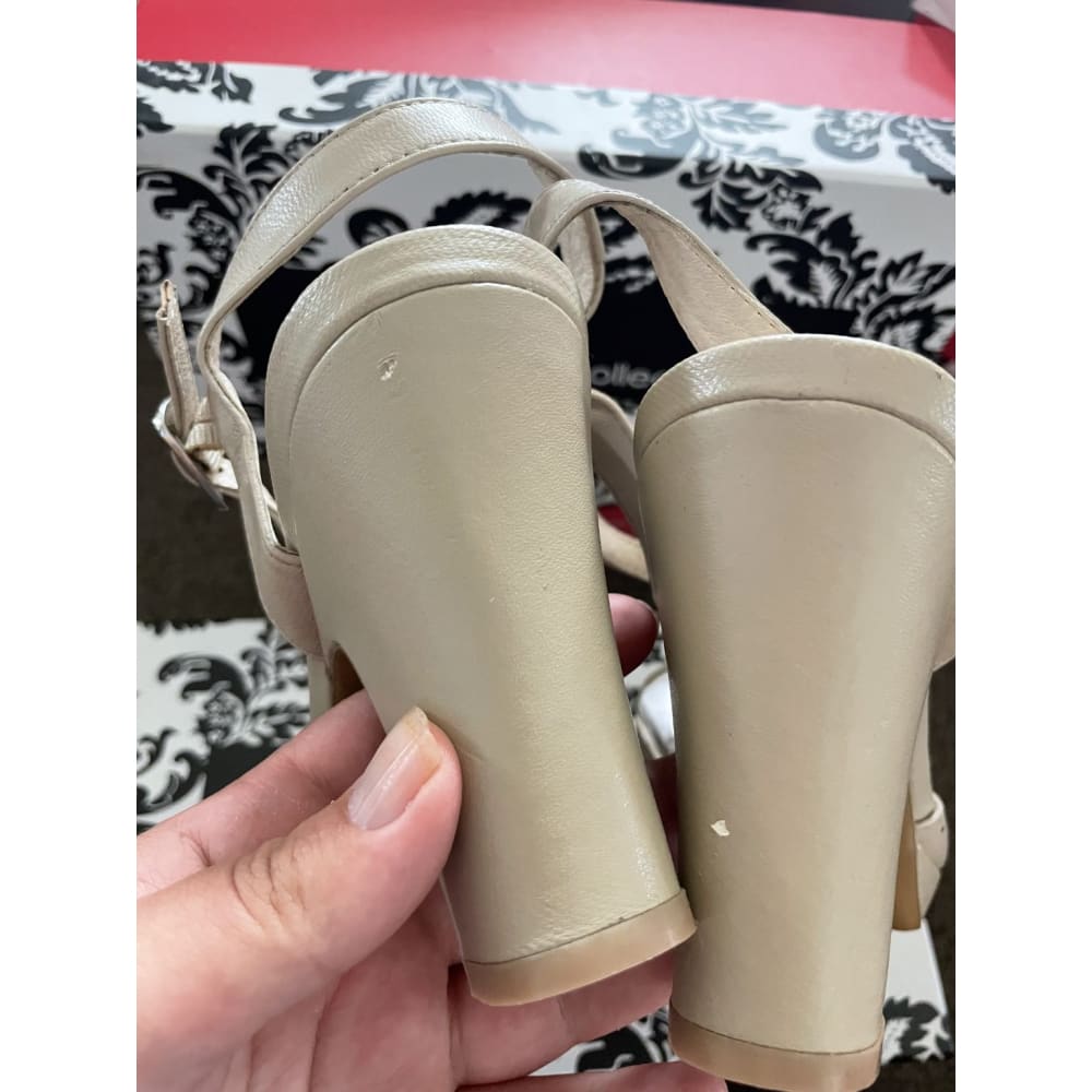 Zola collection size 39 leather heels - heels clothing & fashion - heels women’s shoes