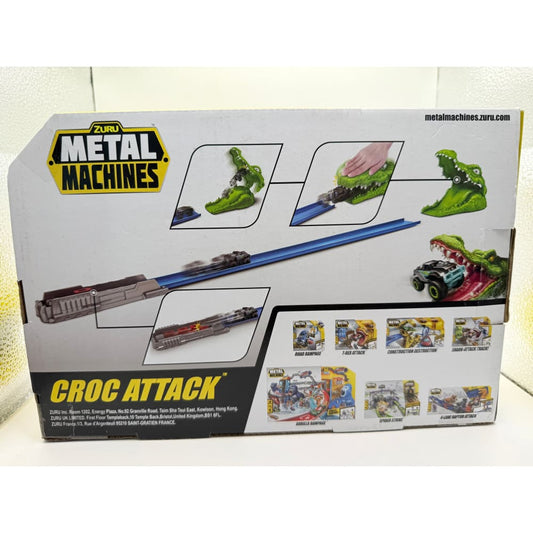 Zuru metal machines croc attack playset - toy trucks & construction vehicles toys